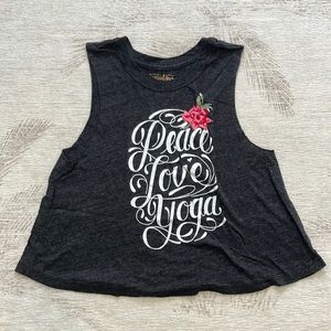 Spiritual Gangster crop with embroidery, size S